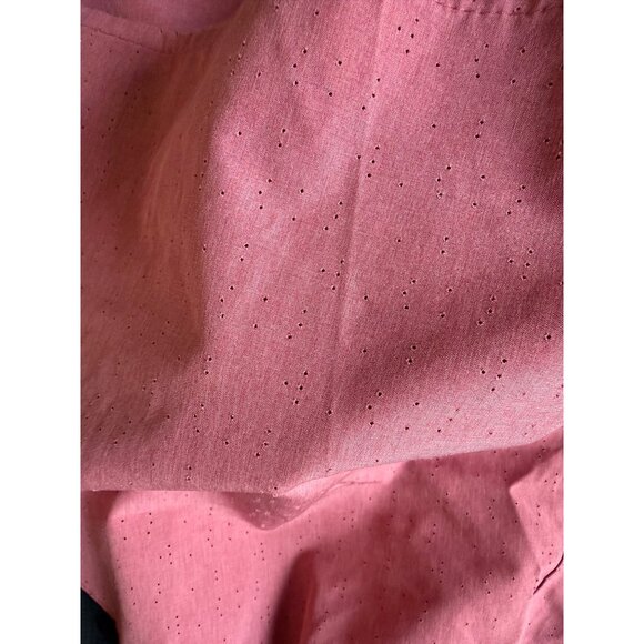 Skora Pacer Shorts 5 Inch Mens M Quick Dry Athletic Shorts Red Moscato Chambray - Picture 5 of 16